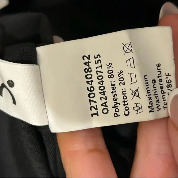 Commense  Crisscross Cutout Halter Split Knit Long Black Maxi Dress small - Picture 4 of 4